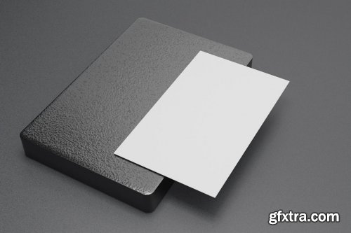 9 Perspective Business Card Mockup