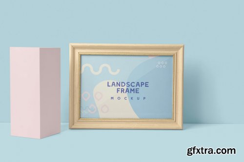 Landscape Wood Frame Mockups