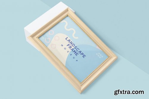 Landscape Wood Frame Mockups