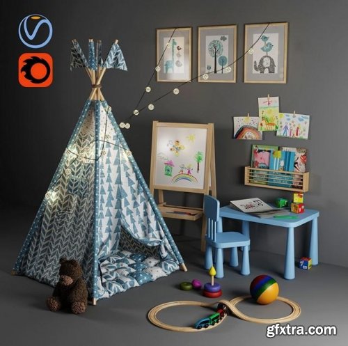 Children tent-tepee 39