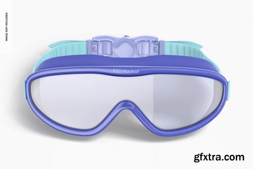 Swimming goggles mockup