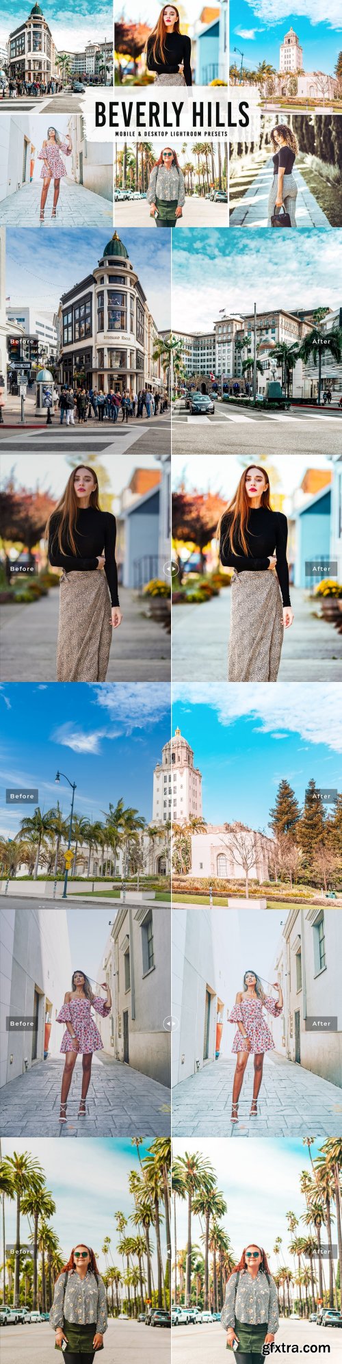 CreativeMarket - Beverly Hills Lightroom Presets V2 6280064