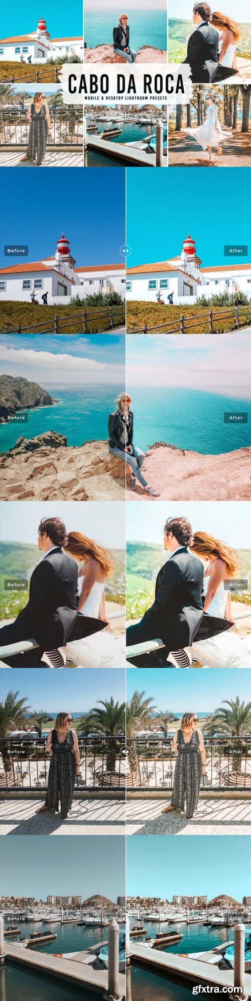 CreativeMarket - Cabo da Roca Pro Lightroom Presets 6280253