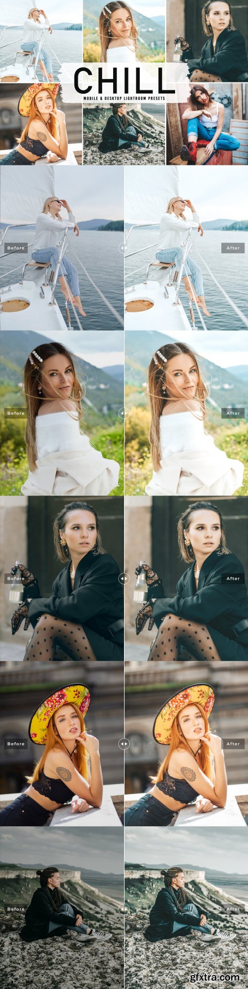 CreativeMarket - Chill Pro Lightroom Presets 6282381