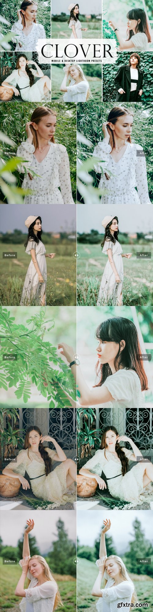 CreativeMarket - Clover Pro Lightroom Presets 6282404