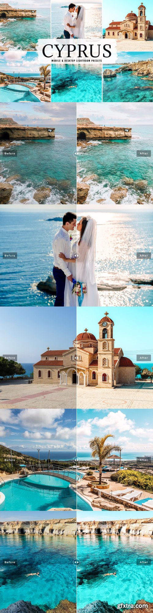 CreativeMarket - Cyprus Pro Lightroom Presets 6282775