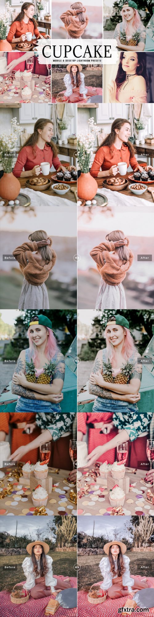 CreativeMarket - Cupcake Pro Lightroom Presets 6282764