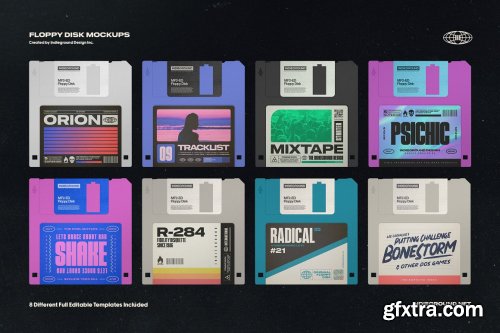 CreativeMarket - Floppy Disk Mockups 5904695