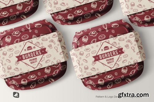 CreativeMarket - Fast Food Container Packaging Mockup 5336430