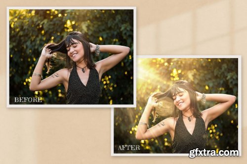 CreativeMarket - 50 Realistic Sunlight Photo Overlay 6316789