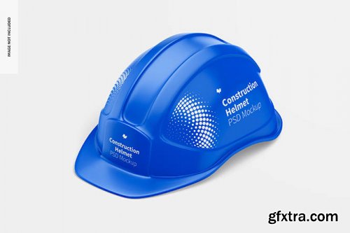 Construction helmet mockup