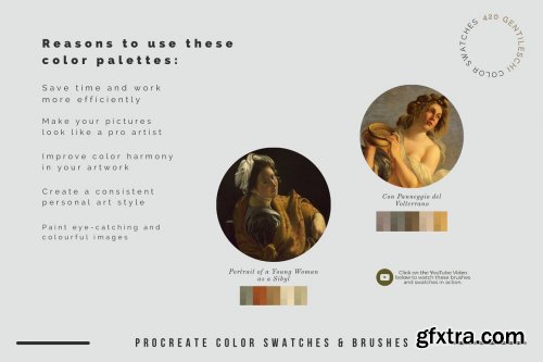 CreativeMarket - Gentileschi's Art Procreate Brushes 5841630