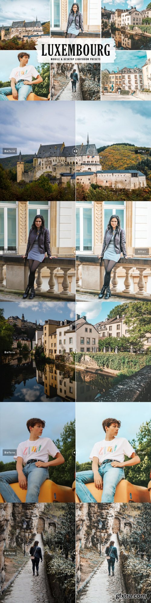 CreativeMarket - Luxembourg Pro Lightroom Presets 6284041