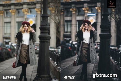 CreativeMarket - 6 Cinematic Street Lightroom Presets 6276839