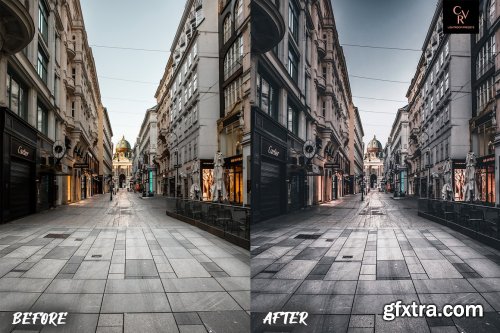 CreativeMarket - 6 Cinematic Street Lightroom Presets 6276839