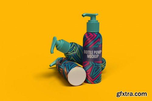 Bottle Pump Mockup