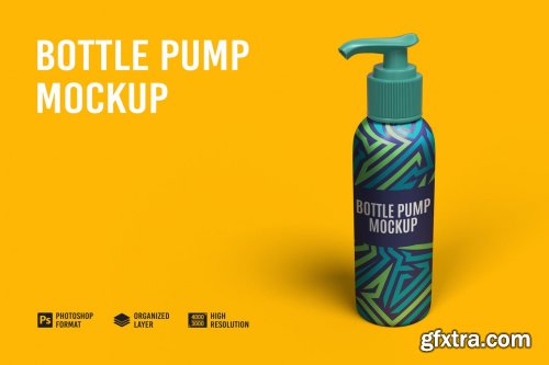 Bottle Pump Mockup