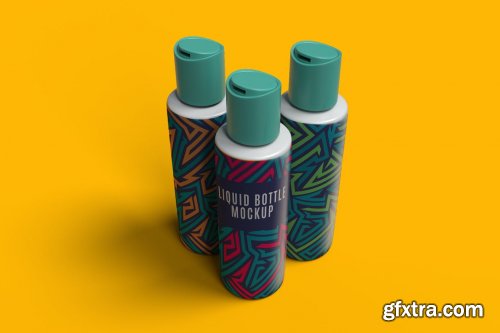 Liquid Bottle Mockup