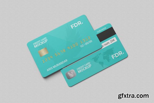 Stack Credit Card Mockup