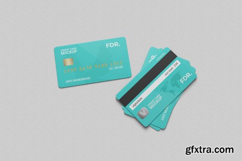 Stack Credit Card Mockup