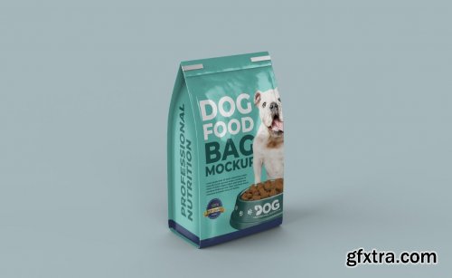 Pet Food Bag Mockup