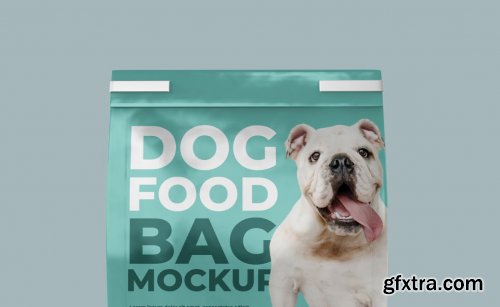 Pet Food Bag Mockup