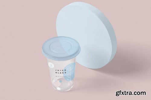 Disposable Glass Mockups