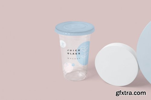 Disposable Glass Mockups