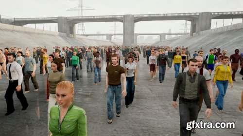 Unreal Engine – Population System Full Pack