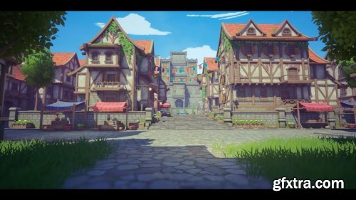 Unreal Engine - Stylized Medieval Village