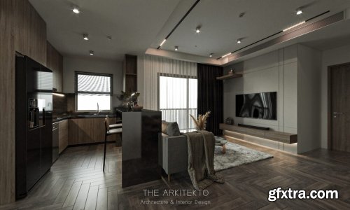 3D Interior Apartment By Duy Pham