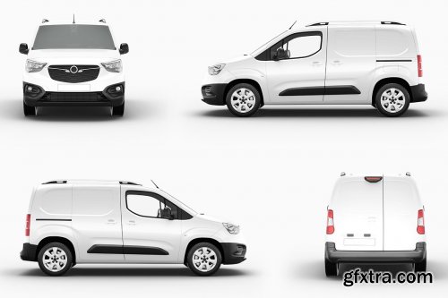 CreativeMarket - Delivery Car Mockup 12 6045831