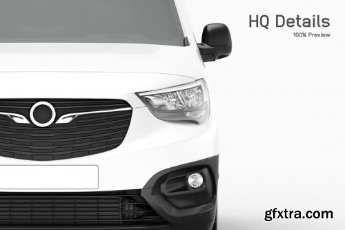 CreativeMarket - Delivery Car Mockup 12 6045831