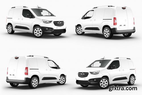 CreativeMarket - Delivery Car Mockup 12 6045831