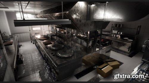 Restaurant Kitchen Props v.01