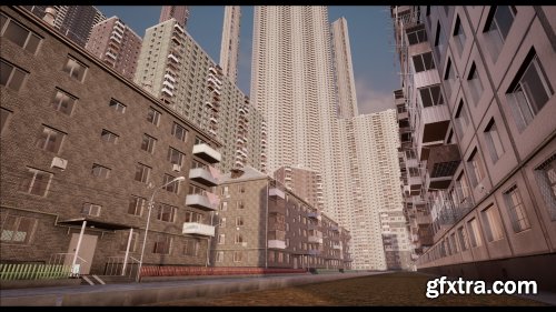 Procedural Russian Apartment Buildings