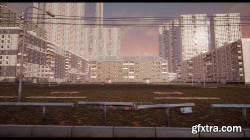 Procedural Russian Apartment Buildings