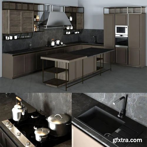  Frame Snaidero Kitchen Furniture 