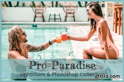 CreativeMarket - Paradise Lightroom Preset Photoshop 6333398