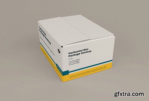 Cardboard box mockup 2