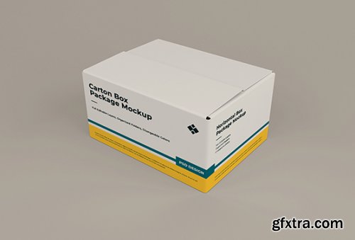 Cardboard box mockup 2