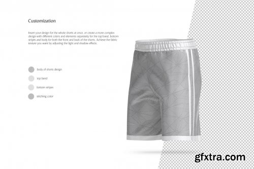 CreativeMarket - Sport Shorts Animated Mockup 6313531