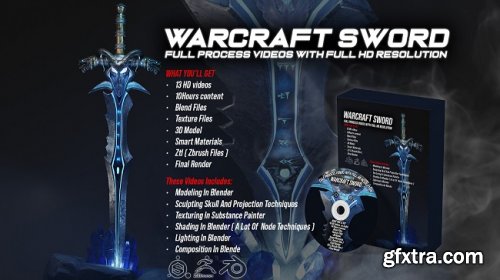 Artstation – Frostmourne Sword Full Process