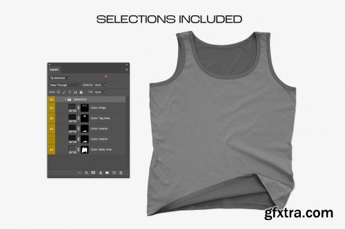 CreativeMarket - Anvil Women's Tanks 882L Mockups 6216266