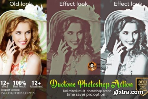 Duotone Photoshop Action