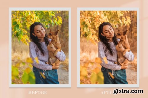 CreativeMarket - Vibrant Autumn Lightroom Photoshop 6341178