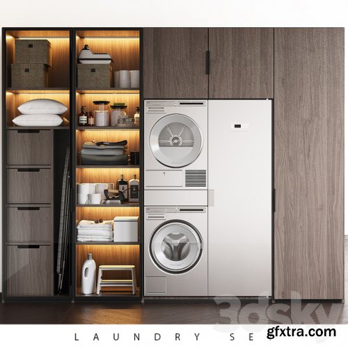 LAUNDRY SET (Poliform FITTED + ASKO)