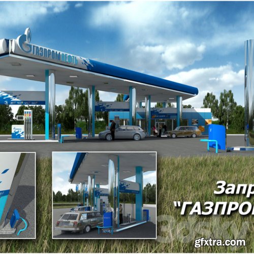 Petrol Station "GAZPROMNEFT"