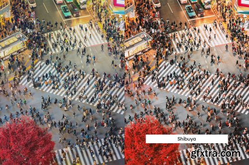 CreativeMarket - 20 Tokyo Lightroom Presets & LUTs 6294731