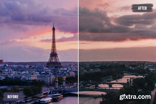 50 Cinematic Drone LUTs and Presets Pack